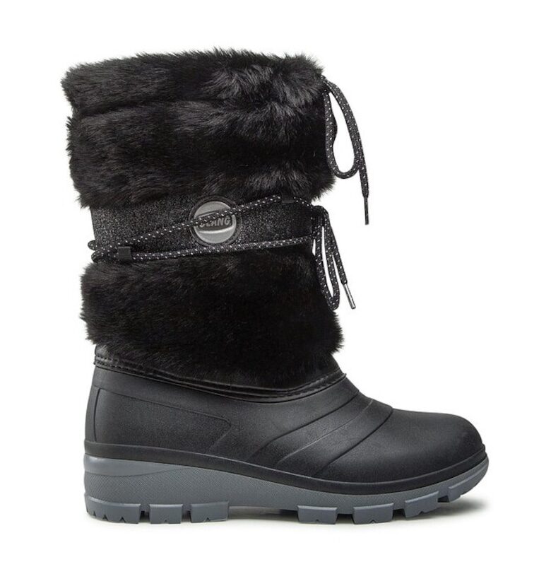 Дамски боти -  81993 - Синтетика - Черни Olang