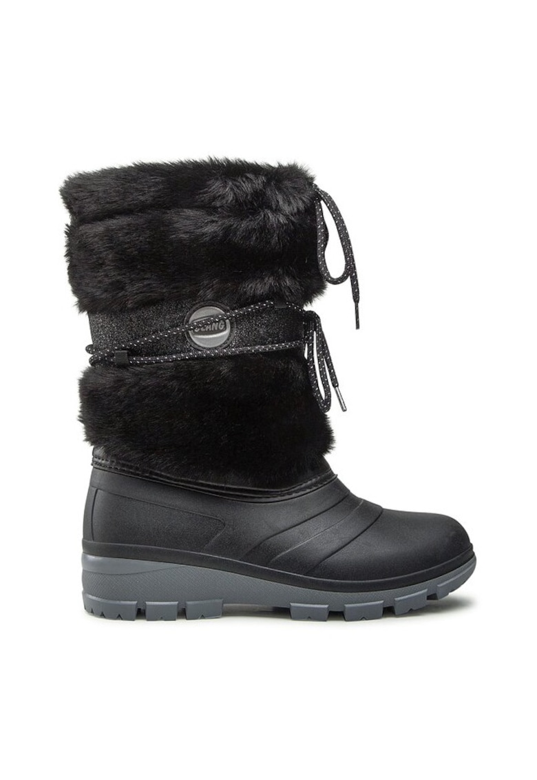 Дамски боти - 81993 - Синтетика - Черни Olang