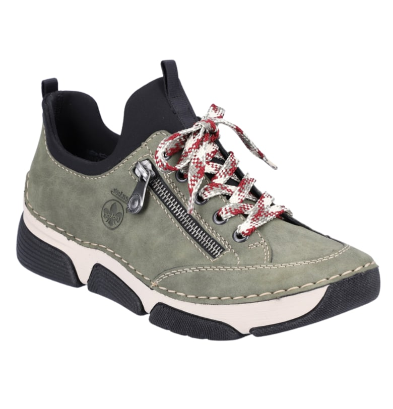 Дамски боти -  ANTISTRESS - 45973-54 светло зелени - екокожа Rieker