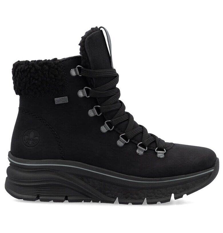 Дамски боти -  BM204497 - черни Rieker