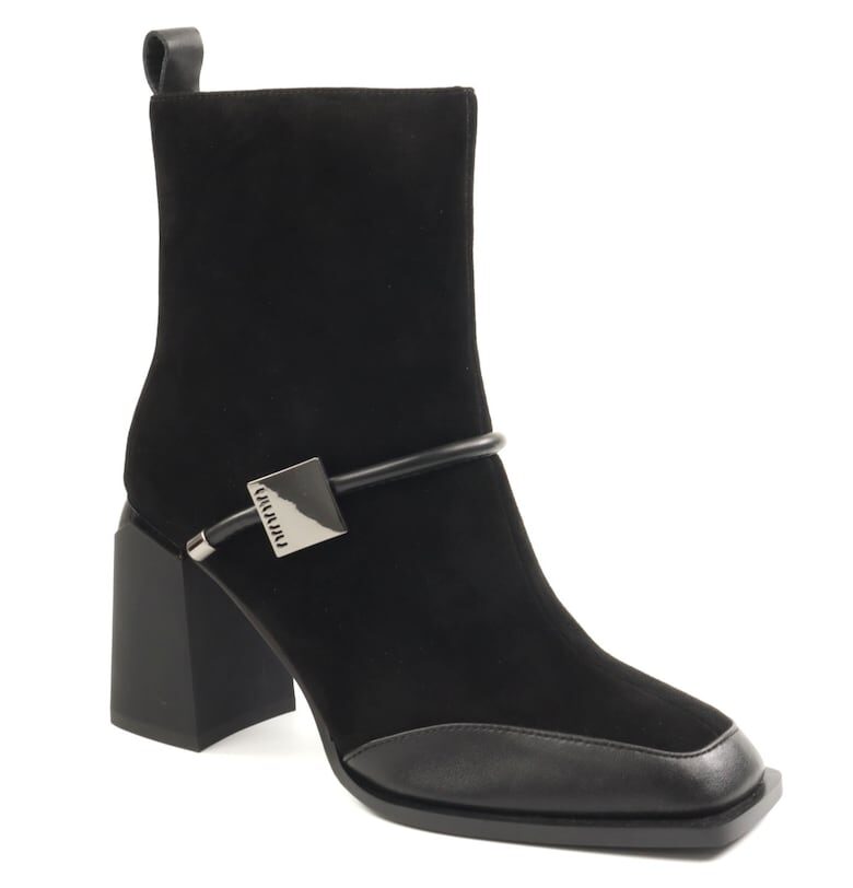 Дамски боти D112 GAW2535 - Черен ANNA VIOTTI