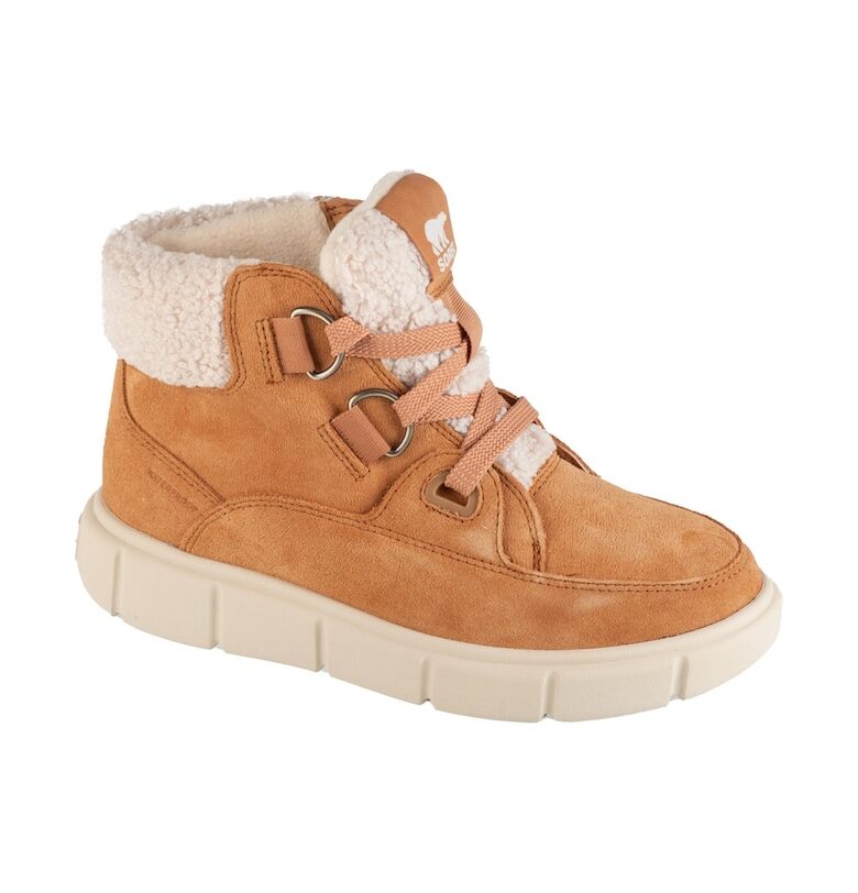 Дамски боти -  Explorer III NW Lace WP 2077961252 - Кафяв Sorel