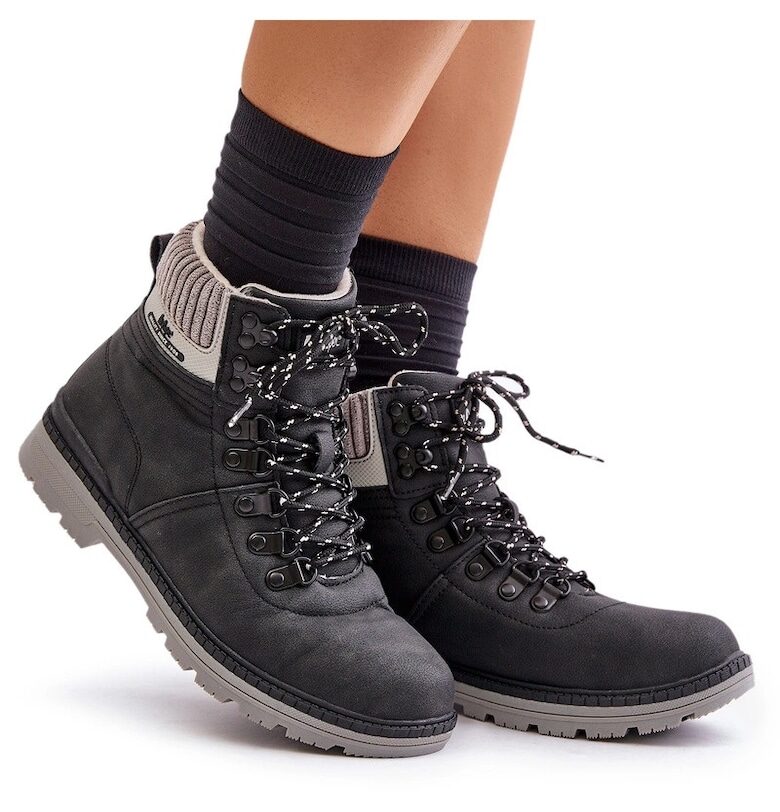 Дамски боти Lee Cooper - изолирани - черни - екологична кожа Le Cooper