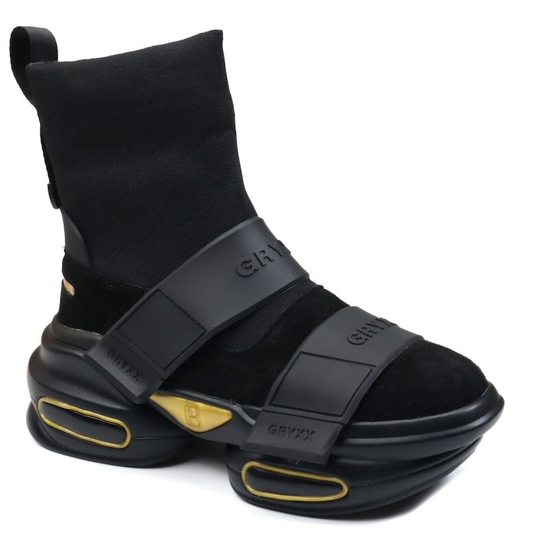 Дамски боти P020127 2 B 01 Z - Черен Gryxx