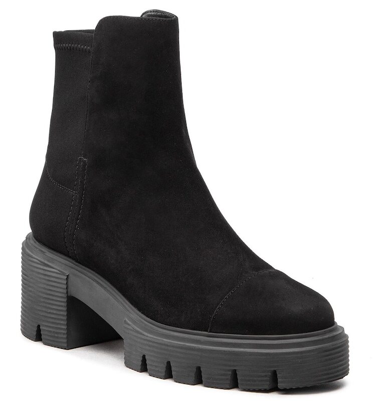 Дамски боти  SC723 - текстил - 40 EU - черни STUART WEITZMAN