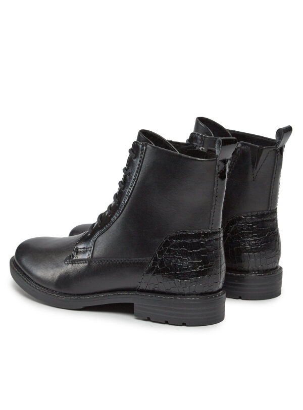 Дамски боти  Еко кожа - Черен Marco Tozzi