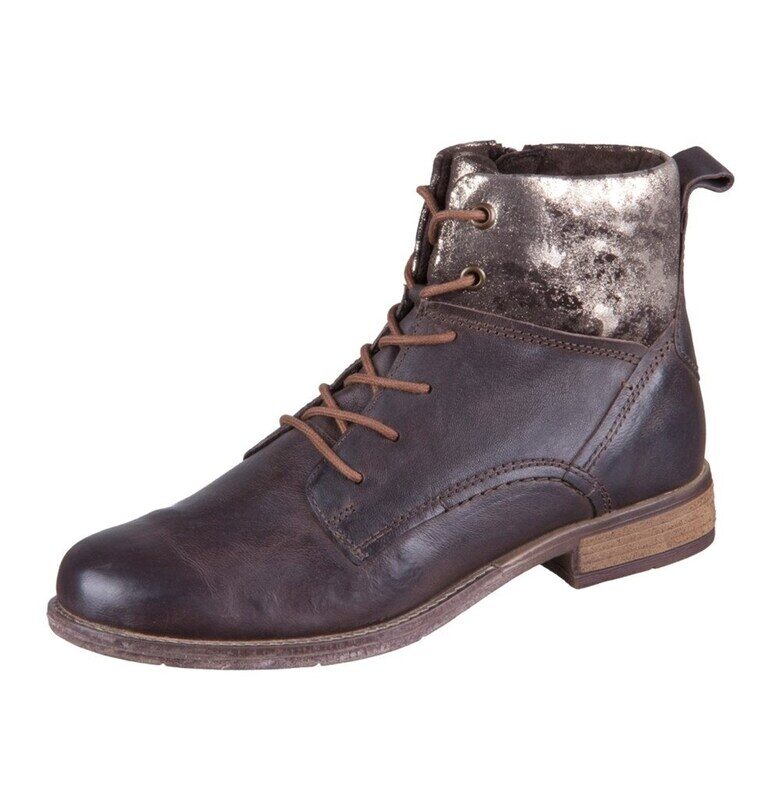 Дамски боти -  Естествена кожа - Кафяви - Кафяв Josef Seibel