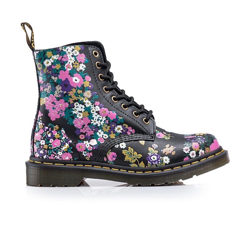 Дамски боти -  Кожени - Многоцветни - Многоцветен Dr Martens