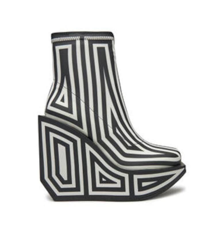 Дамски боти до глезена -  304406690 - текстилен материал - сив United Nude