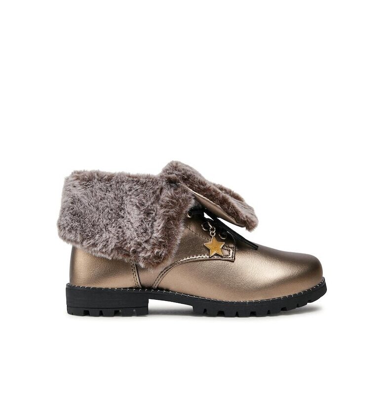 Дамски боти до глезена -  69350 - Екокожа - Кафяв Mayoral