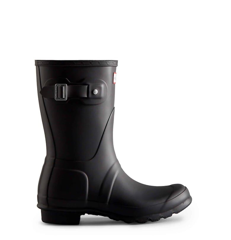 Дамски боти -  есен/зима - синтетичен материал - модел 369374 - 36 EU - черни Hunter