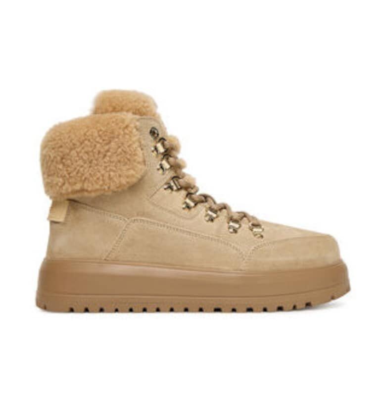 Дамски боти -  естествена кожа - бежови Bogner