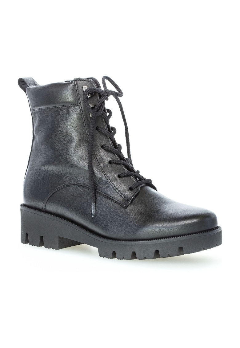 Дамски боти естествена кожа черни Gabor