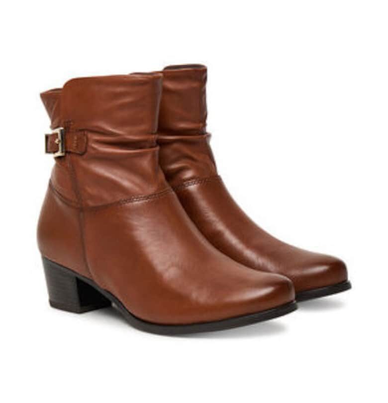 Дамски боти -  от естествена кожа - Caprice