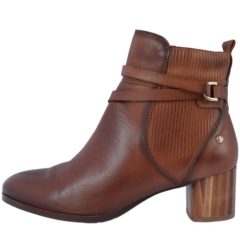 Дамски боти - от естествена кожа - марка  W1Z-8841-16-Q-21 - коняк - Коняк кафяв Pikolinos