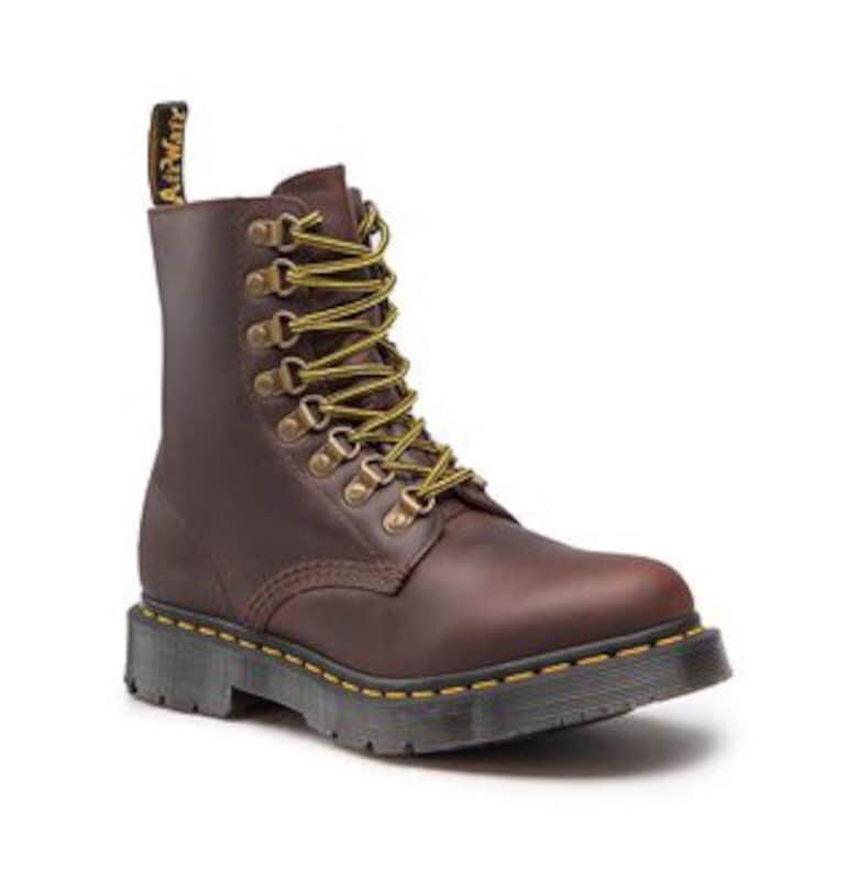 Дамски ботуши  1460 Pascal - кожени - кафяви - 36EU Dr Martens
