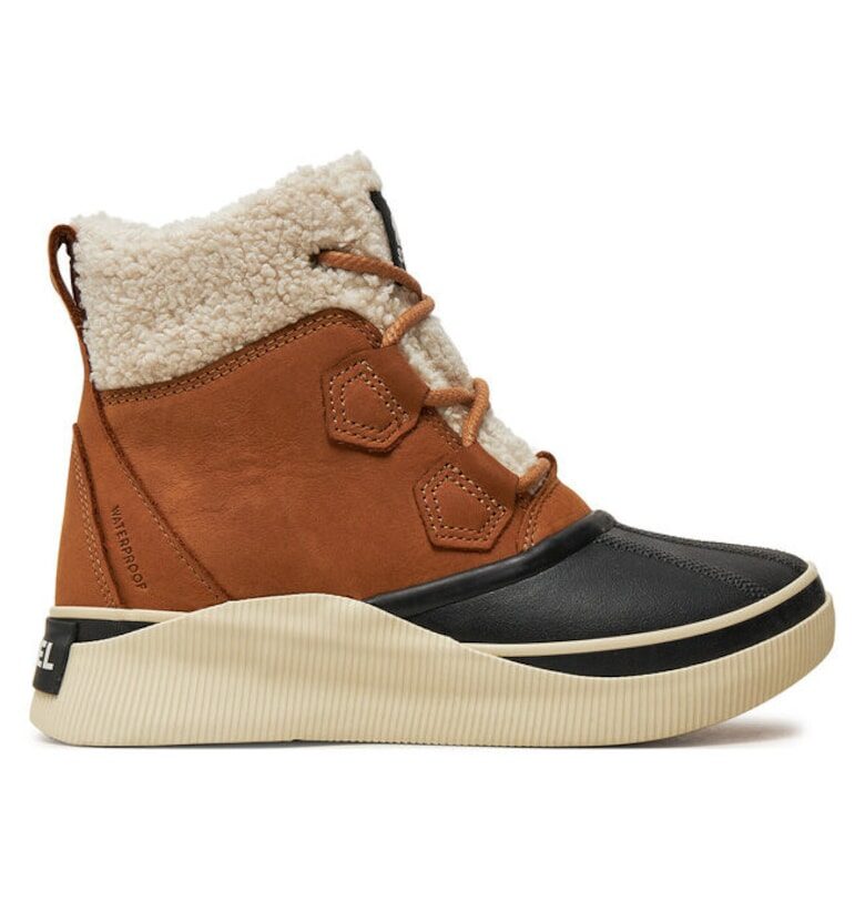 Дамски ботуши  304096280 - Текстил - 36 EU - Кафяви Sorel