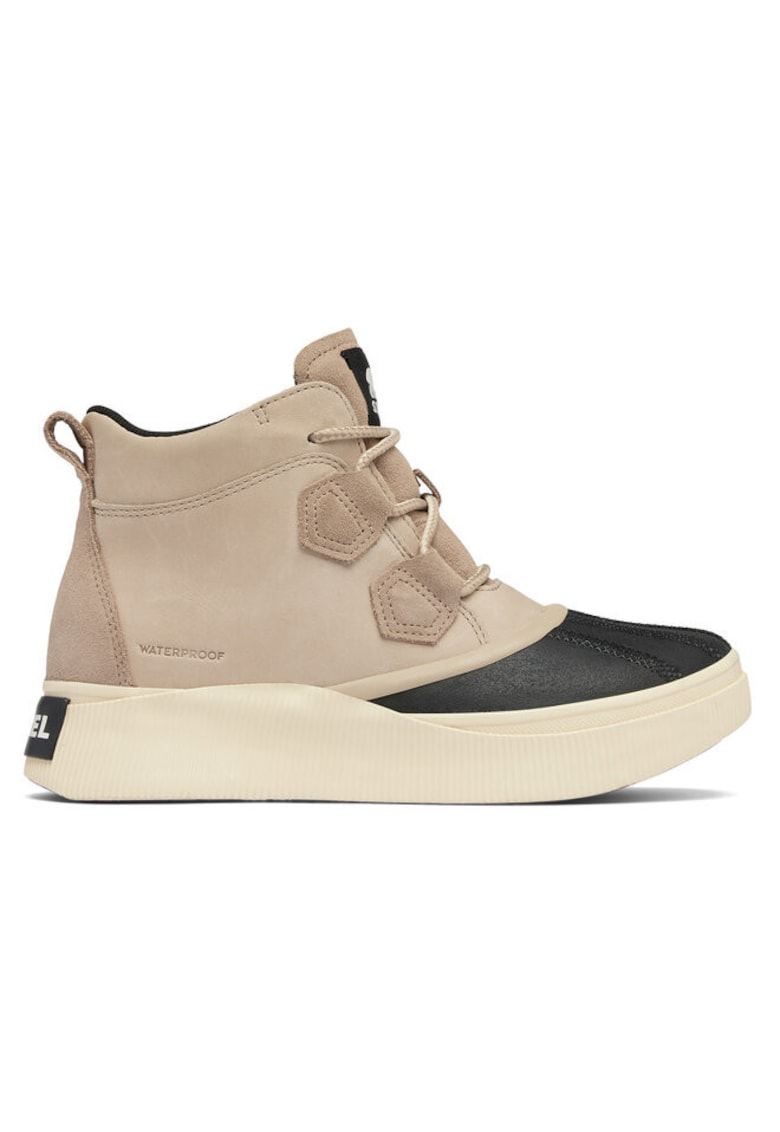 Дамски ботуши 304096341 - Естествена кожа - Кафяв - Кафяв Sorel