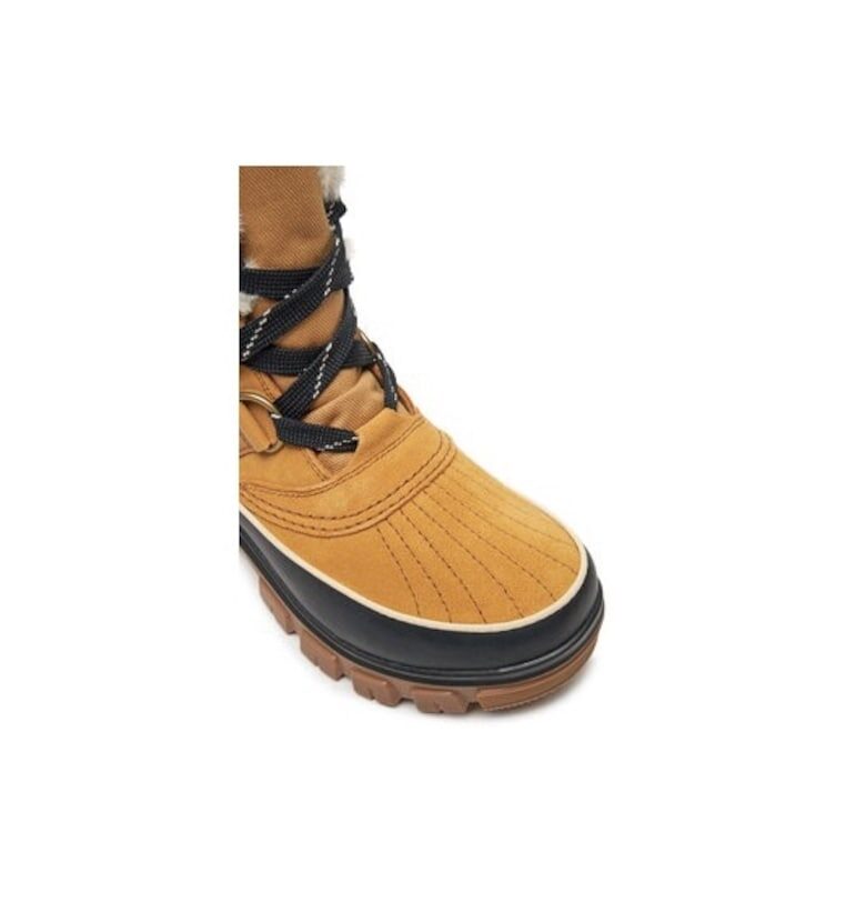 Дамски ботуши  304096877 - Естествена кожа - Кафяв - Кафяв Sorel