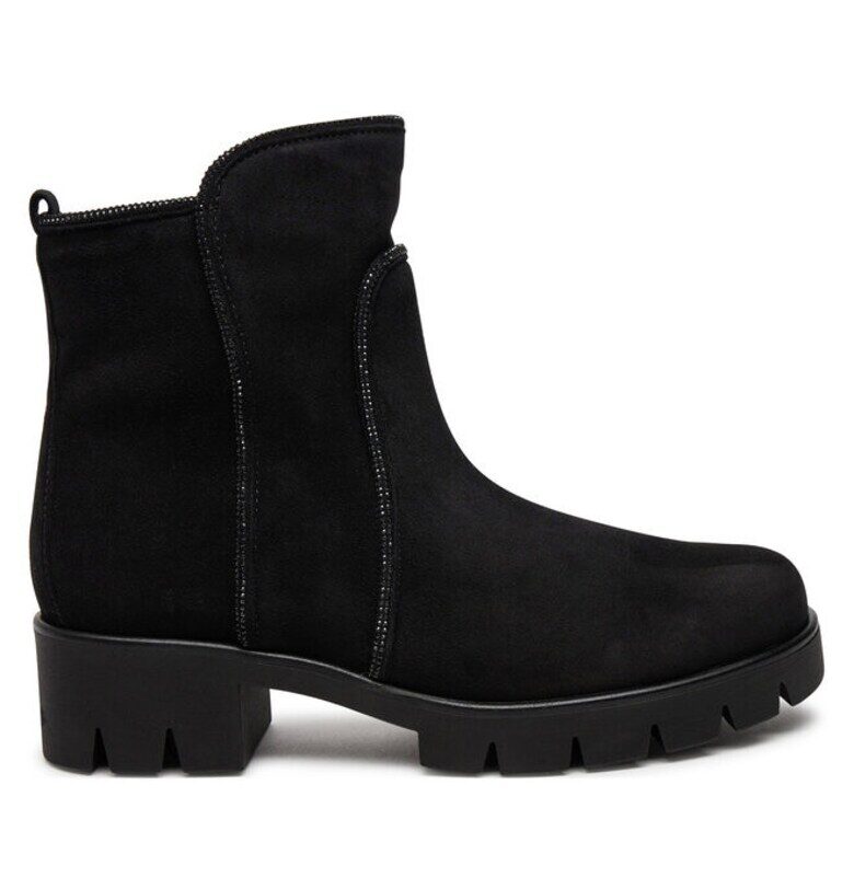 Дамски ботуши  304338403 - Естествена кожа - Черен - Черен Gabor