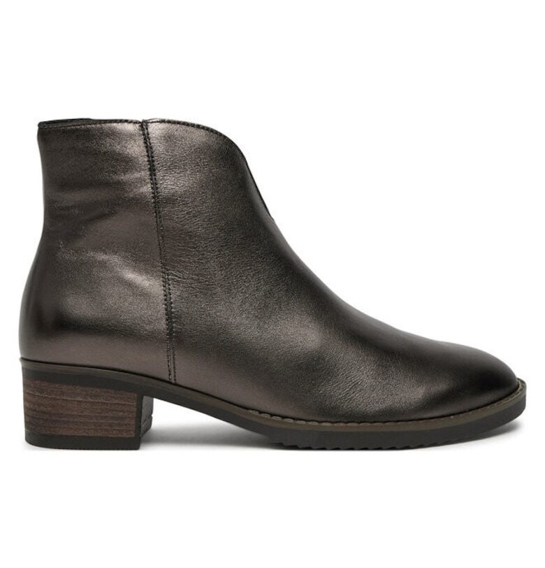 Дамски ботуши  304338892 - Естествена кожа - Сив - Сив Gabor