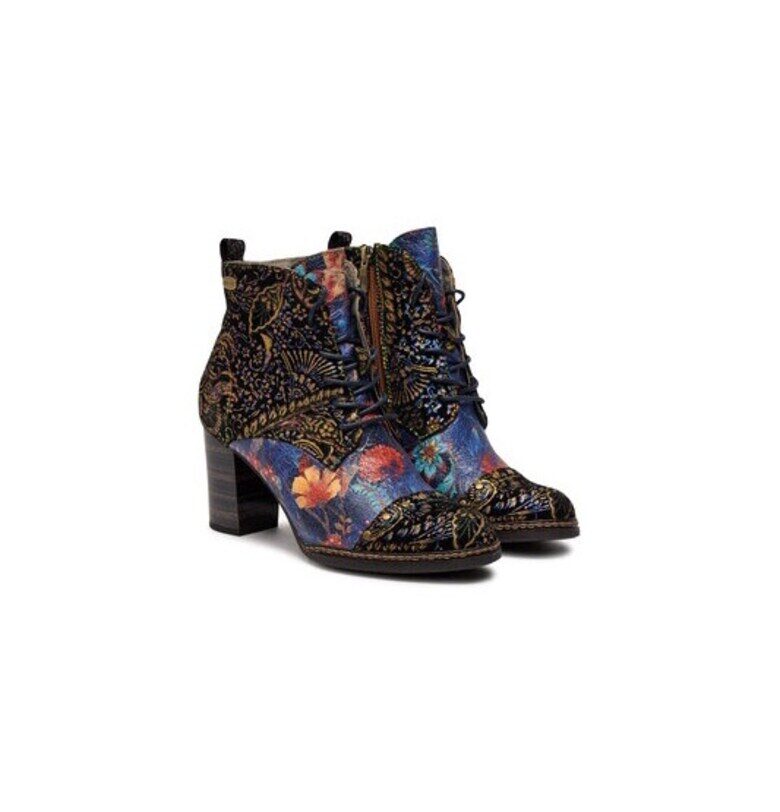 Дамски ботуши  304356735 - Естествена кожа - 36 EU - Сини Laura Vita