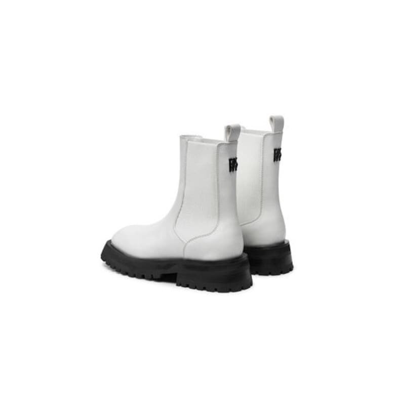 Дамски ботуши  304486869 - Естествена кожа - Бели - Бял DKNY