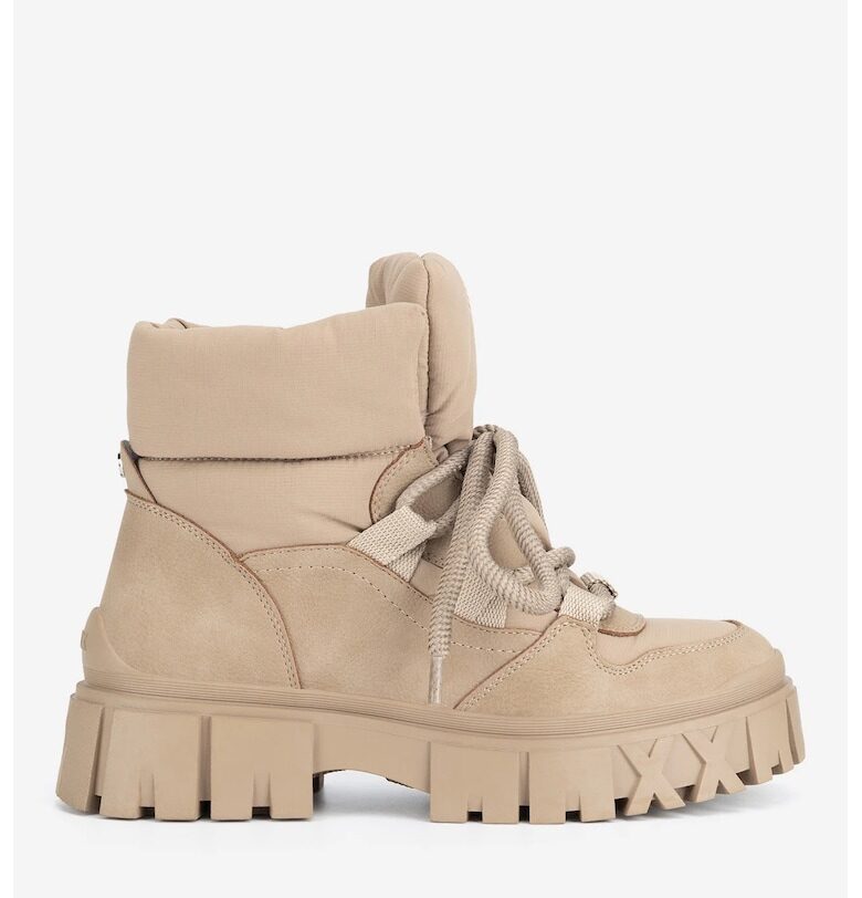 Дамски ботуши  5905588895978 - Текстил - Бежов Mexx