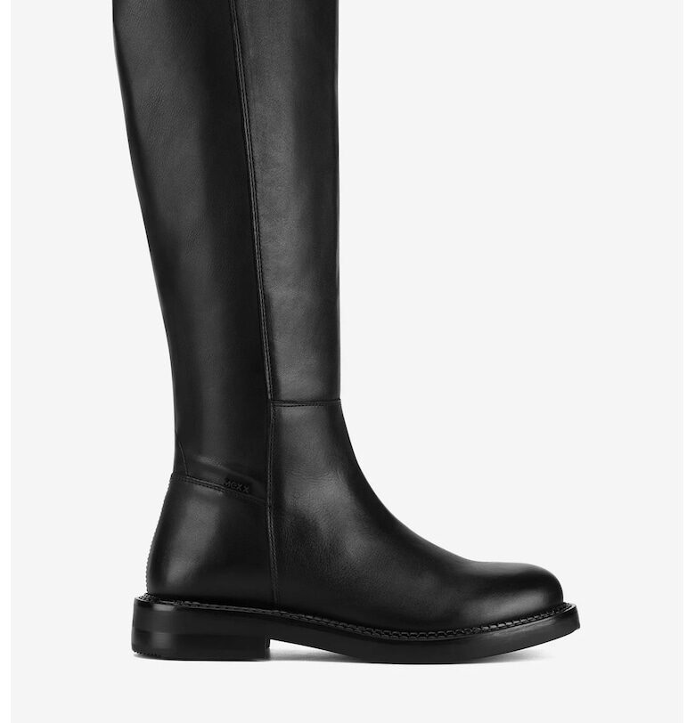 Дамски ботуши  5905588997115 - Естествена кожа - Черен - Черен Mexx