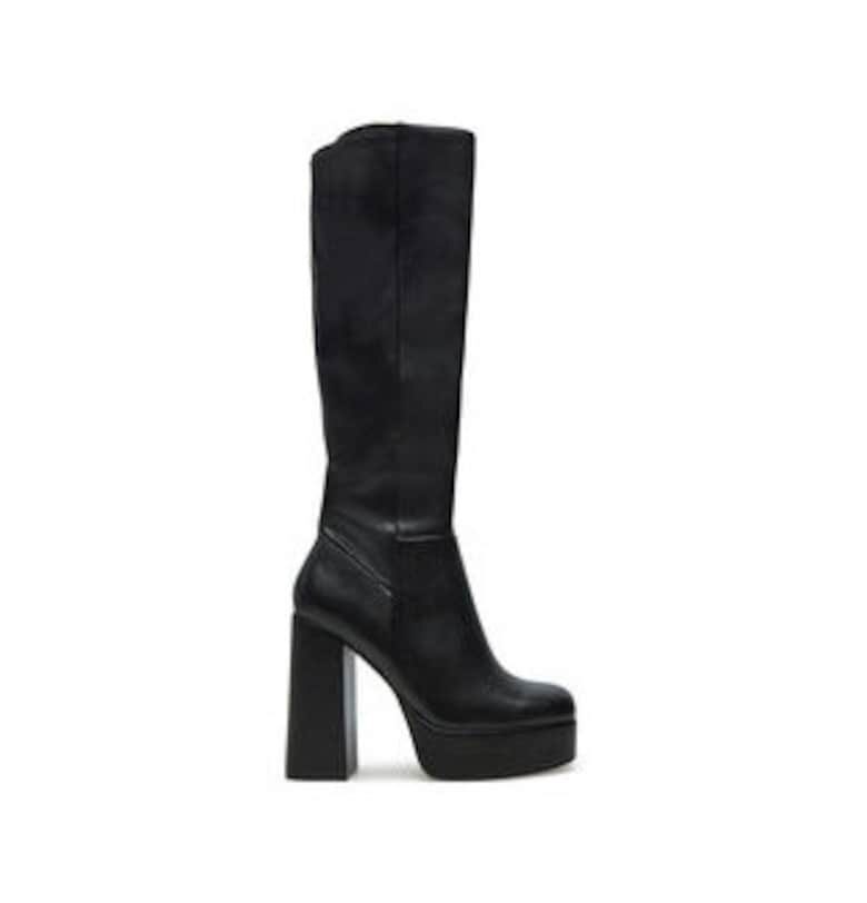 Дамски ботуши  еко кожа - черен Aldo