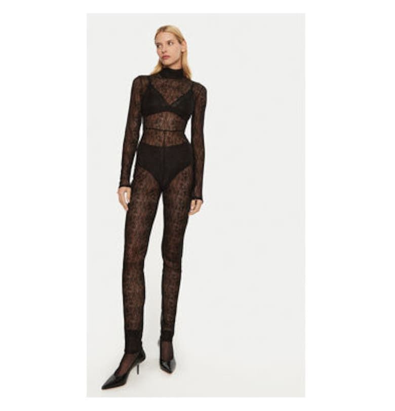 Дамски гащеризон  10909442 - Полиамид/Полиамид - Черен - Черен GESTUZ