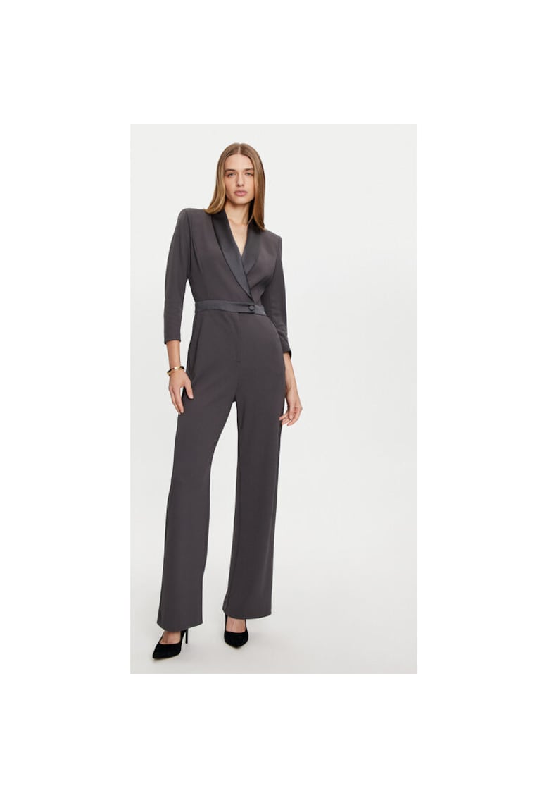 Дамски гащеризон - 304831034 - Полиестер - Сив - Сив Imperial