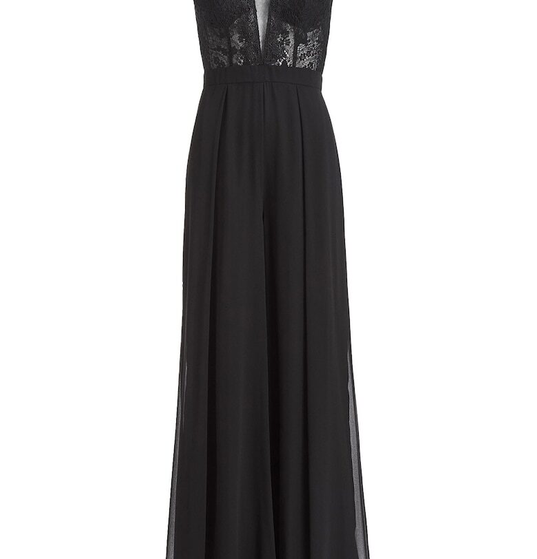 Дамски гащеризон  3AJ001HK - памук/найлон - черен - Черен Hey kyla