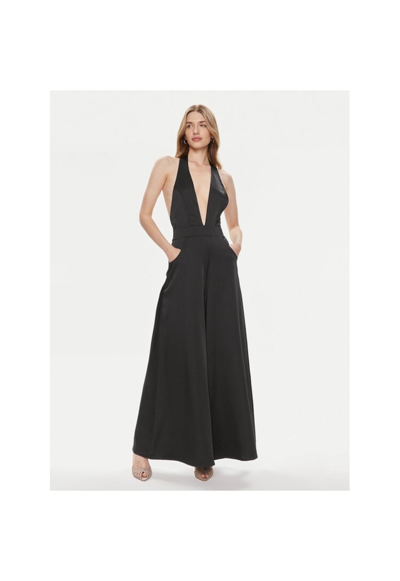 Дамски гащеризон - 52843 - черен - полиестер - Черен kontatto