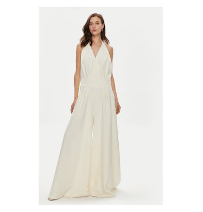 Дамски гащеризон  999425530 - Полиестер/Рециклиран полиестер - XS INTL - Екрю custommade