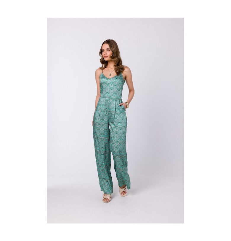 Дамски гащеризон -  Eild - Полиестер - Зелен - Зелен Style