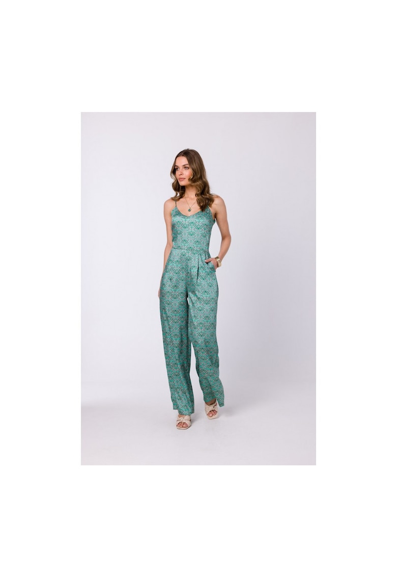 Дамски гащеризон - Eild - Полиестер - Зелен - Зелен Style