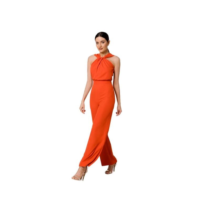 Дамски гащеризон Маковер Омекит корал - Оранжев Makover