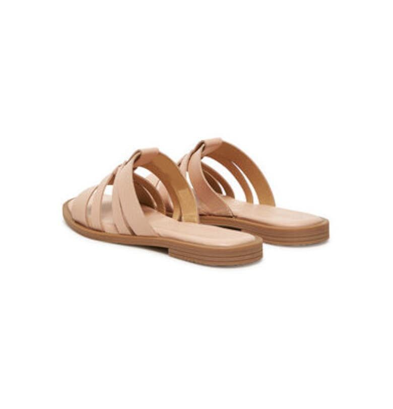 Дамски джапанки - 1-27103-42 -  Естествена кожа - Розово Tamaris