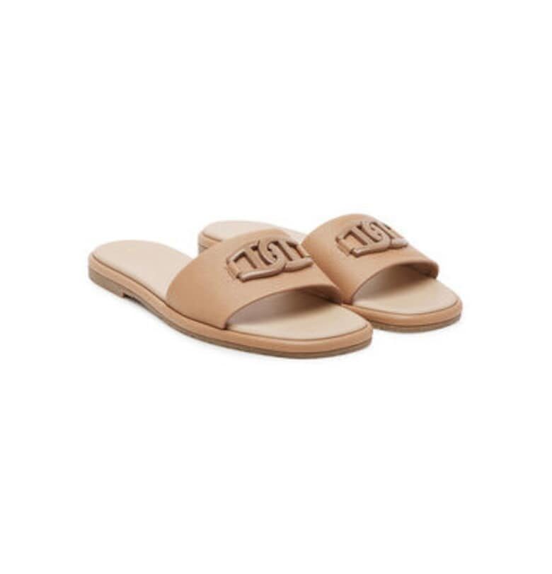 Дамски джапанки - 1251020 -  Естествена кожа - Кафяв Aigner