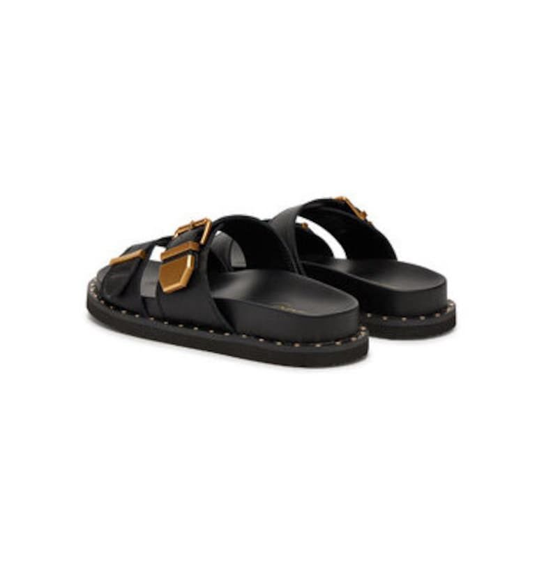 Дамски джапанки  13904966 - Естествена кожа - Черен - Черен Aldo