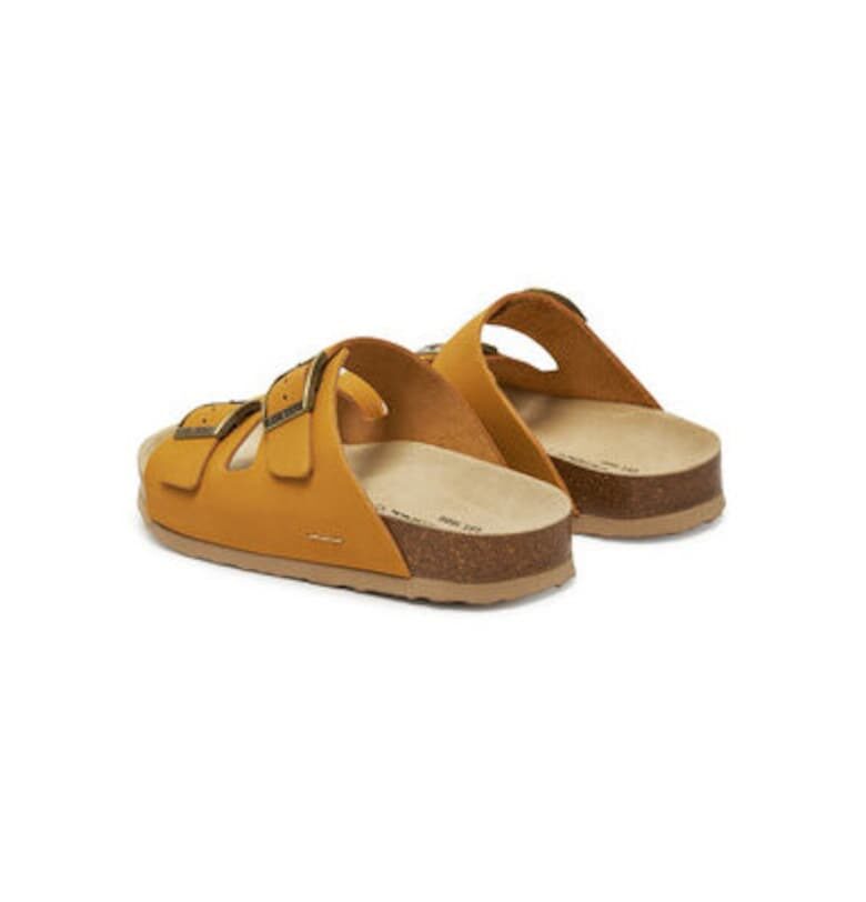 Дамски джапанки - 64301 -  Естествена кожа - Жълт Josef Seibel