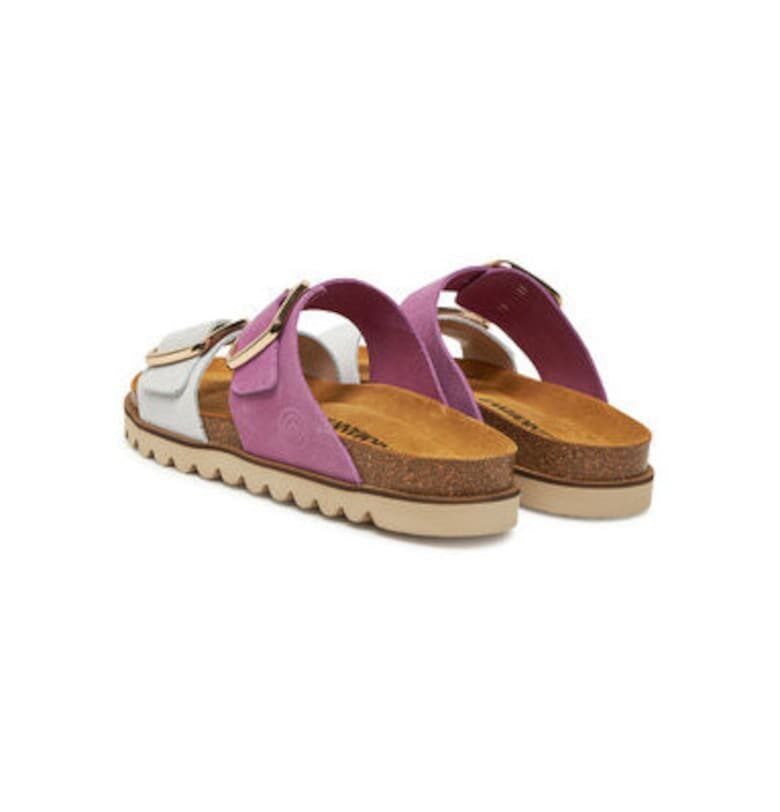 Дамски джапанки - 700683-59 -  Естествена кожа - Лилав DrBrinkmann