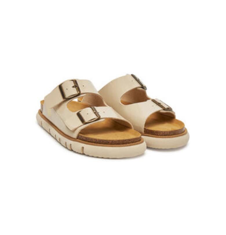 Дамски джапанки - 700699-08 -  Екокожа - Бежов DrBrinkmann