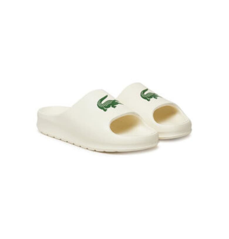 Дамски джапанки - 748CFA0022 -  Синтетика - Бял Lacoste