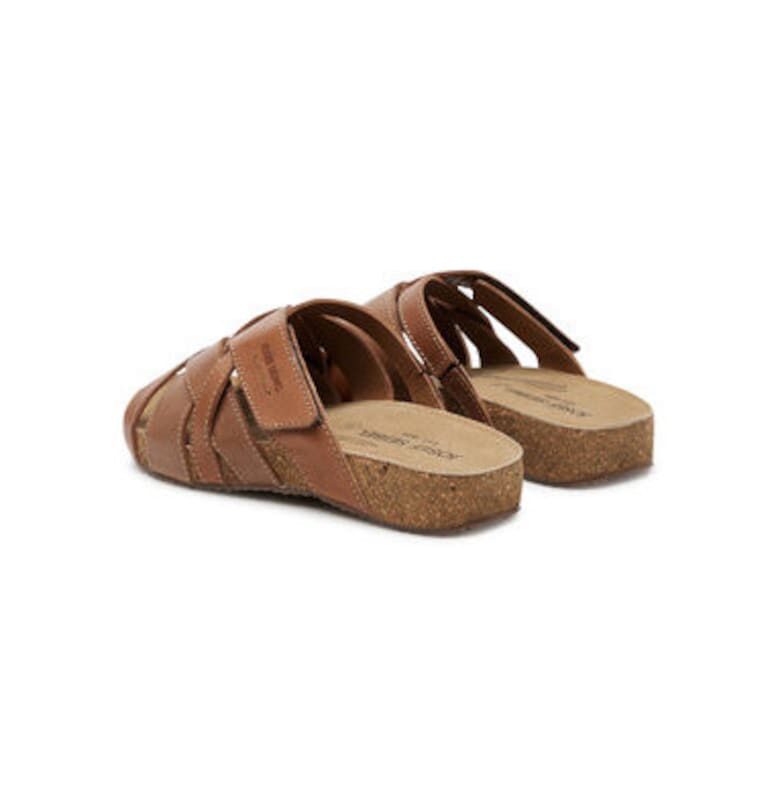 Дамски джапанки - 78574 -  Естествена кожа - Кафяв Josef Seibel