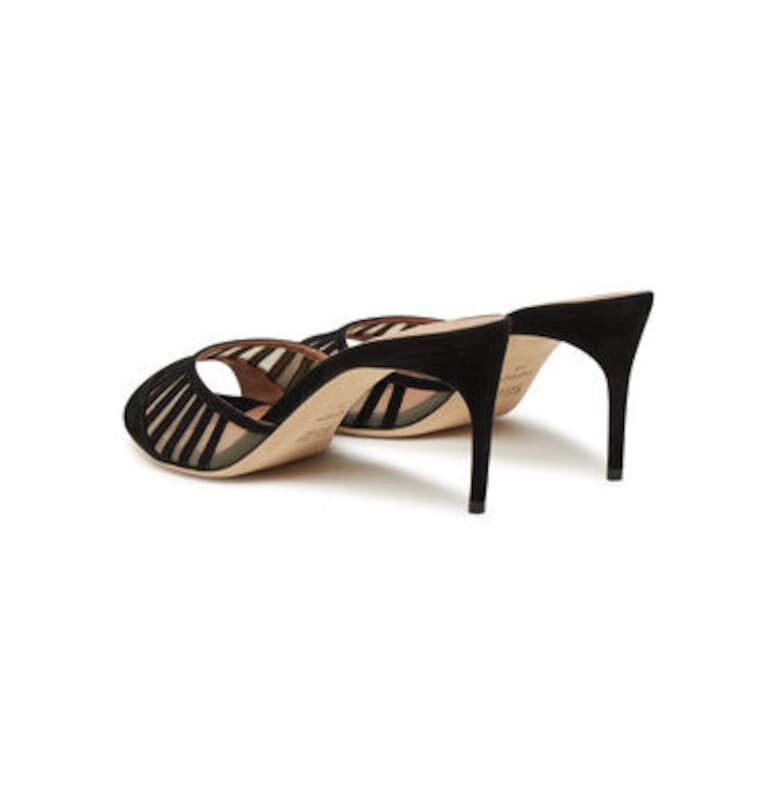 Дамски джапанки - BELLATRIX 70-2 -  Естествена кожа - Черен MALONE SOULIERS