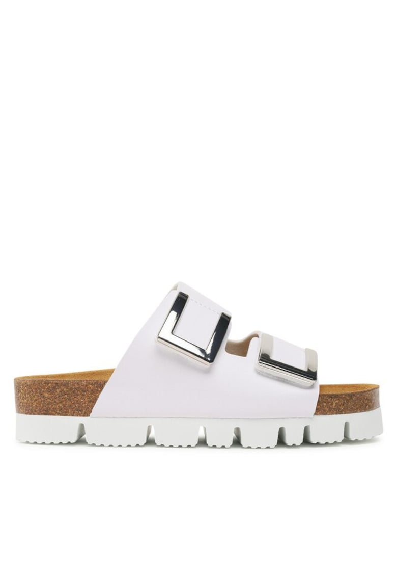 Дамски джапанки Brinkmann - 302052158 - Екокожа - Бели - Бял DrBrinkmann