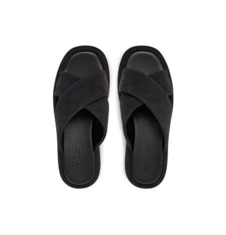 Дамски джапанки - CAS84 -  Текстил - Черен Coach