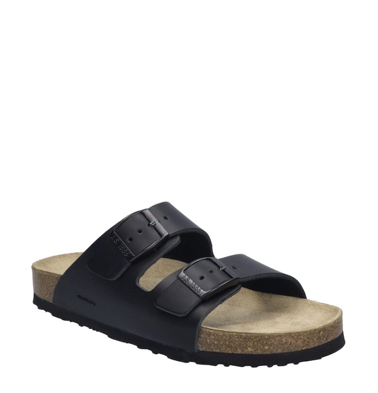 Дамски джапанки  HERMINE 01 - естествена кожа - черни Josef Seibel